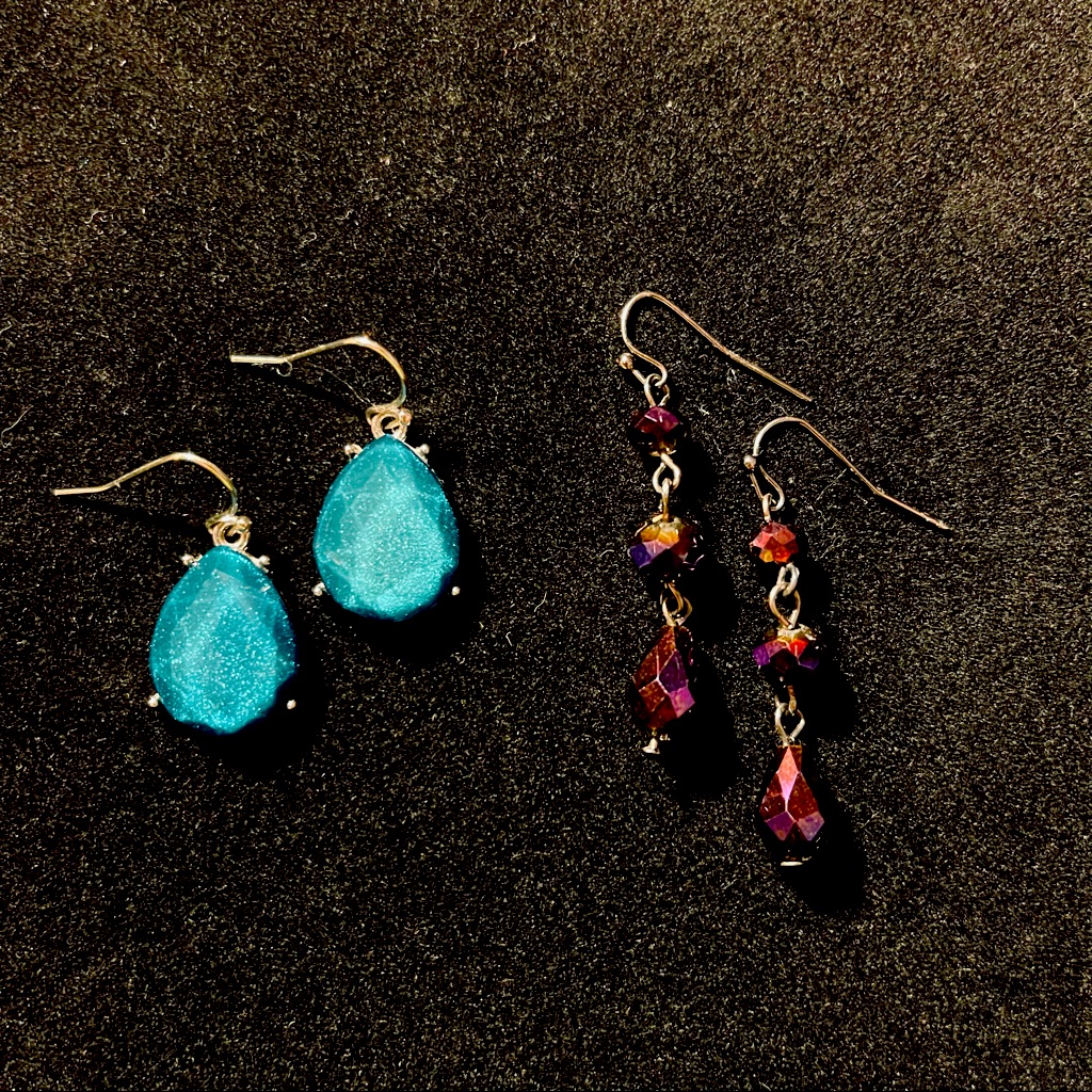 220Set Of 2 Fish Hook Earrings Aa3
